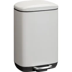 Pedaalemmer Lux 5 Liter Lichtgrijs