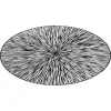 Placemat Marsha Zwart ⌀38 Cm