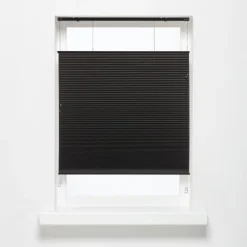 Plisségordijn Dae Zwart 80x175 Cm