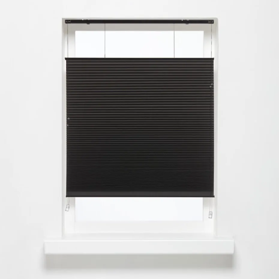 Plisségordijn Dae Zwart 80x175 Cm