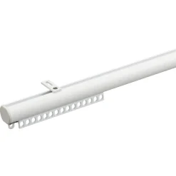 Railroedeset 250 Cm Wit Metaal - Ø28mm
