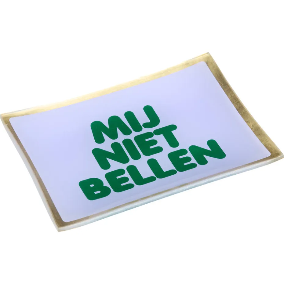 Sieradenschaal Mij Niet Bellen