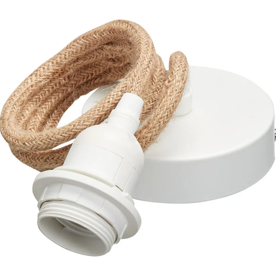 Snoerpendel Touw Wit