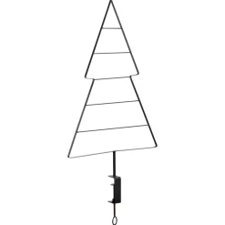 Tafelklem Kerstboom Zwart