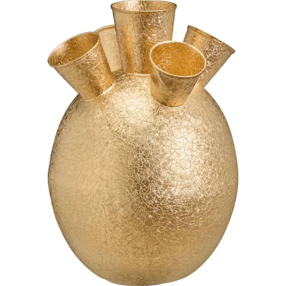 Tulpen Vaas Goud - 29x19 Cm