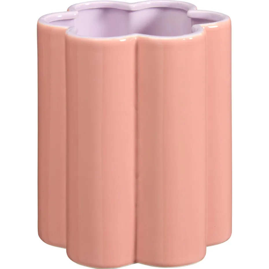 Vaas Bloem Lila/Roze