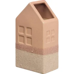 Vaas Huis Terra 14x7,2x15,5 Cm 14x7x16 Cm