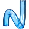 Vaas Tube Blauw 13x15x15 Cm
