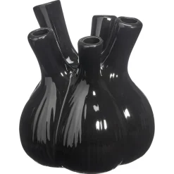 Vaas Tulp Zwart 17x20 Cm
