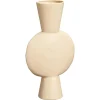Vaas Uzés Beige 20x11x36 Cm