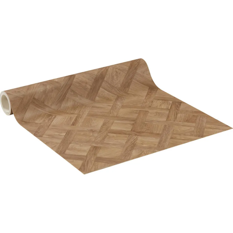 Vinyl Chino Bruin Eiken