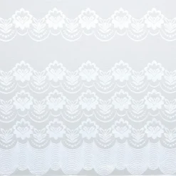 Vitrage Silvia Wit - 180 Cm