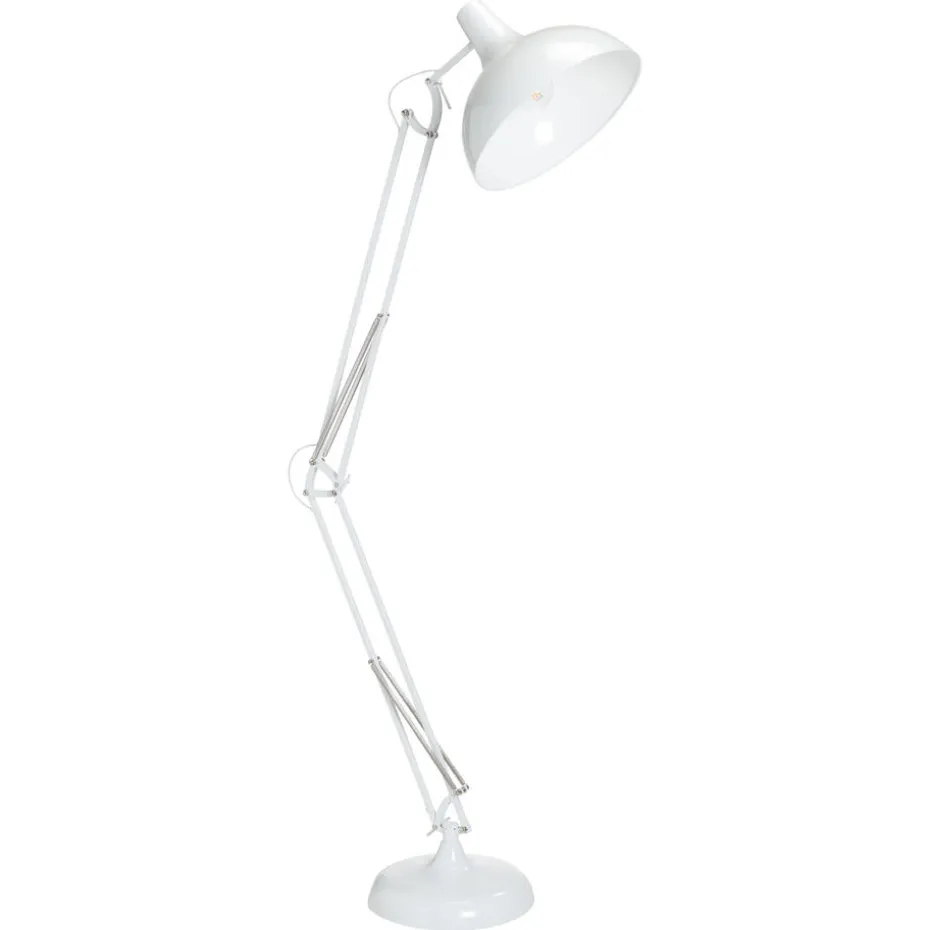 Vloerlamp Enli Wit
