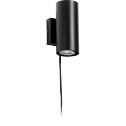 Wandlamp Alpan Zwart