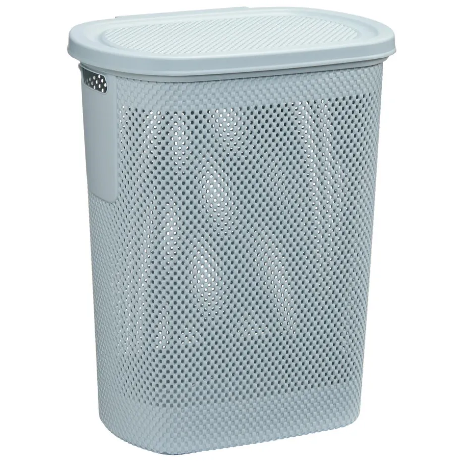 Wasmand Kunststof 60 Liter Blauw