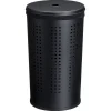 Wasmand Metaal Zwart - 45 Liter